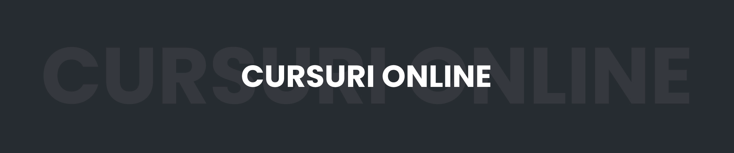 cursuri online