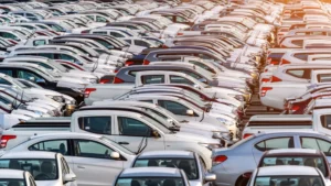 Declin important al pieței auto în luna iulie 2022