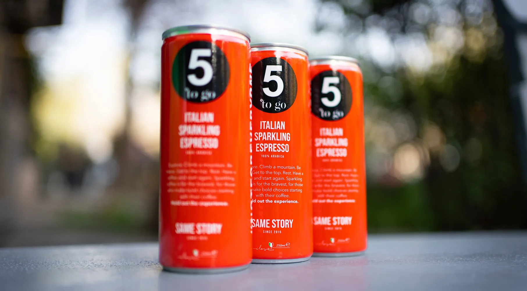 5 to go Italian Sparkling Espresso 5 to go Italian Sparkling Espresso