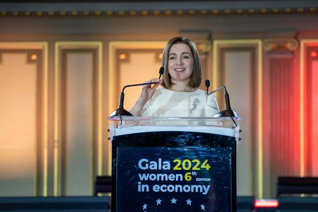 Maia Sandu Gala Women In Economy 2024