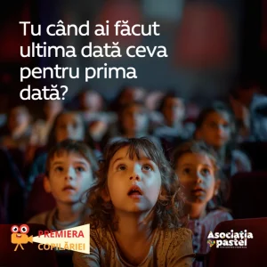 Premiera Copilăriei, prima vizită la cinema pentru 100 de copii din mediul rural