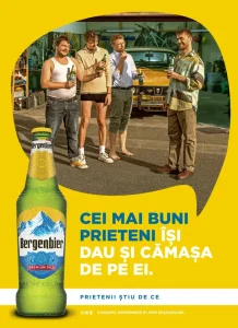 Bergenbier, berea prieteniei în România, împlinește 30 de ani și lansează o nouă platformă de comunicare