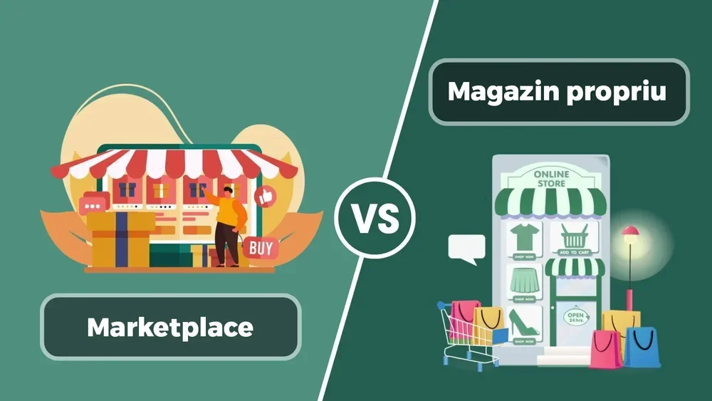 Ce trebuie să știi înainte să decizi între vânzarea pe marketplace și construirea unui magazin online