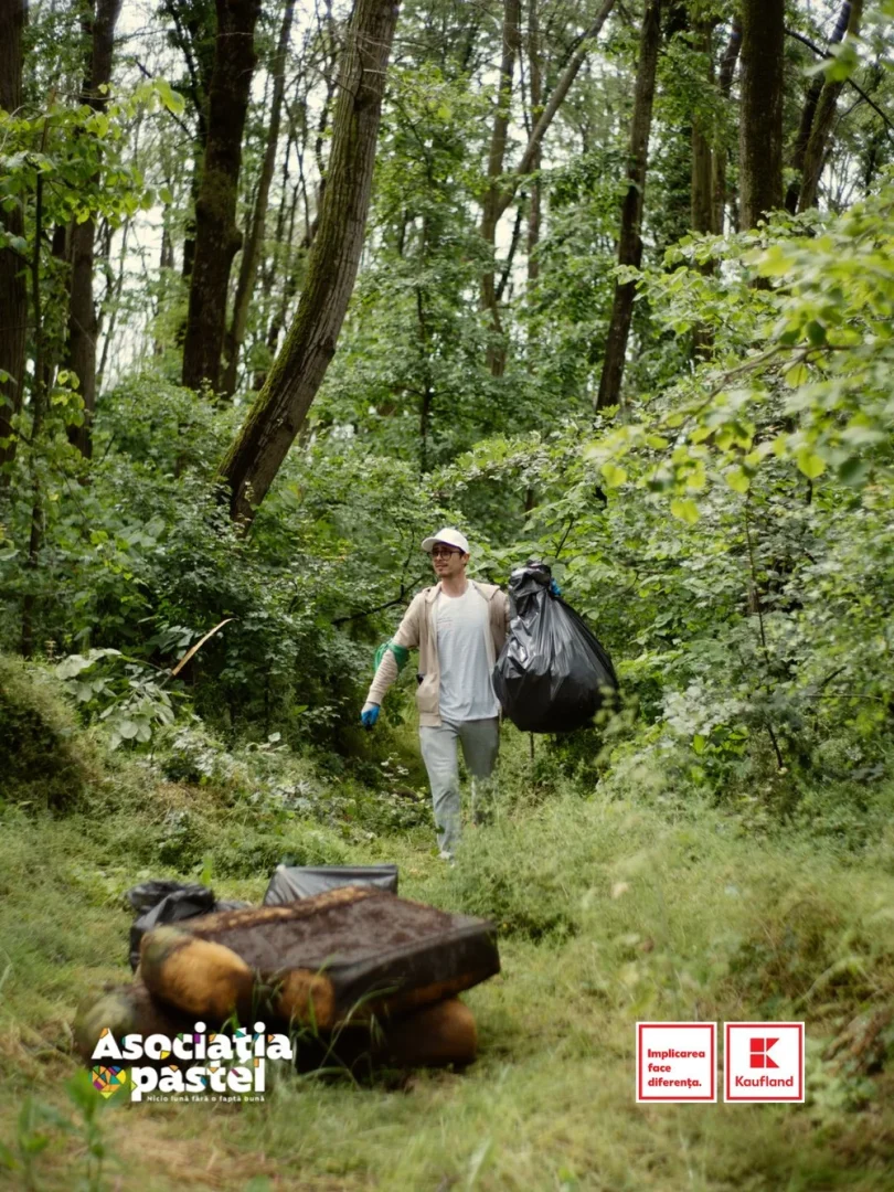 curatenie in Padurea Pustnicu a