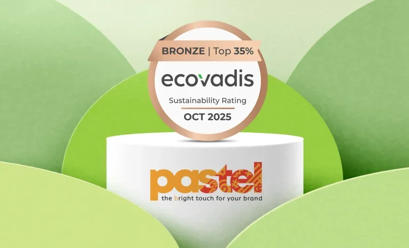 pastel obține Medalia de Bronz EcoVadis pentru performanța sa în sustenabilitate