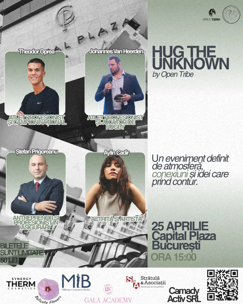 afis hug the unknown bucuresti