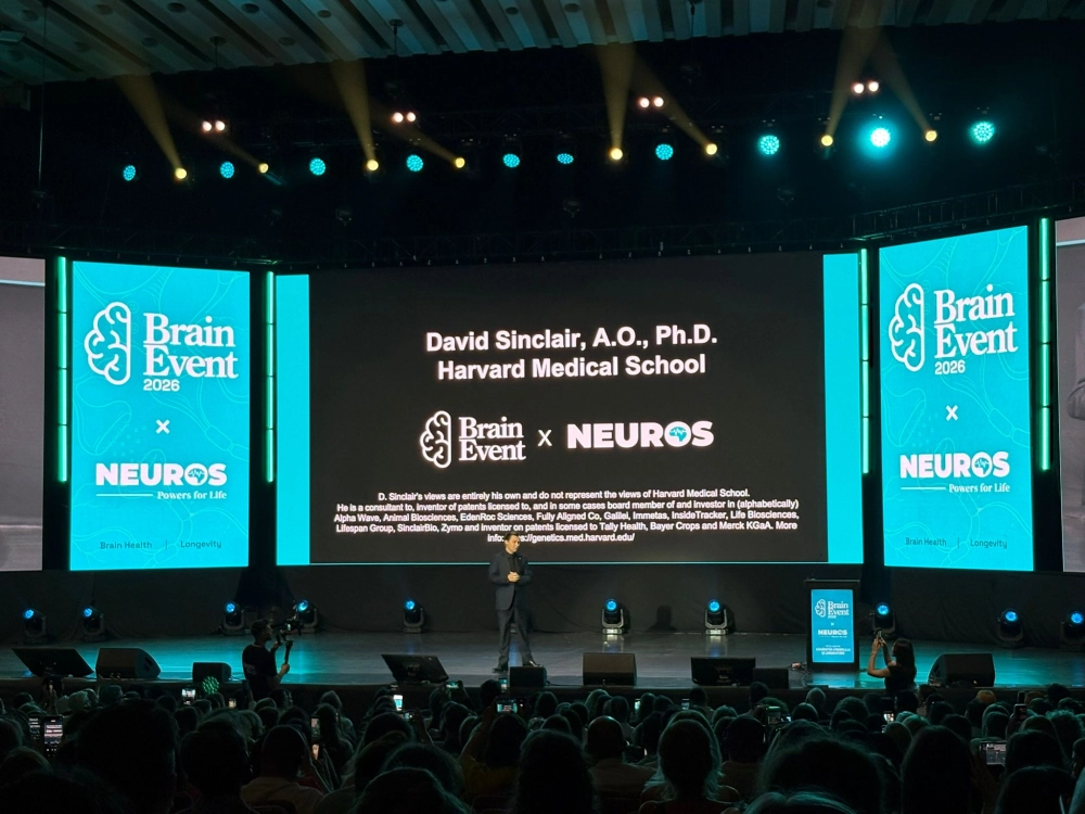 David Sinclair brain event