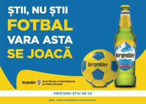 Bergenbier lansează campania „Știi nu știi fotbal, vara asta se joacă”, dedicată Campionatului Mondial de Fotbal 2026
