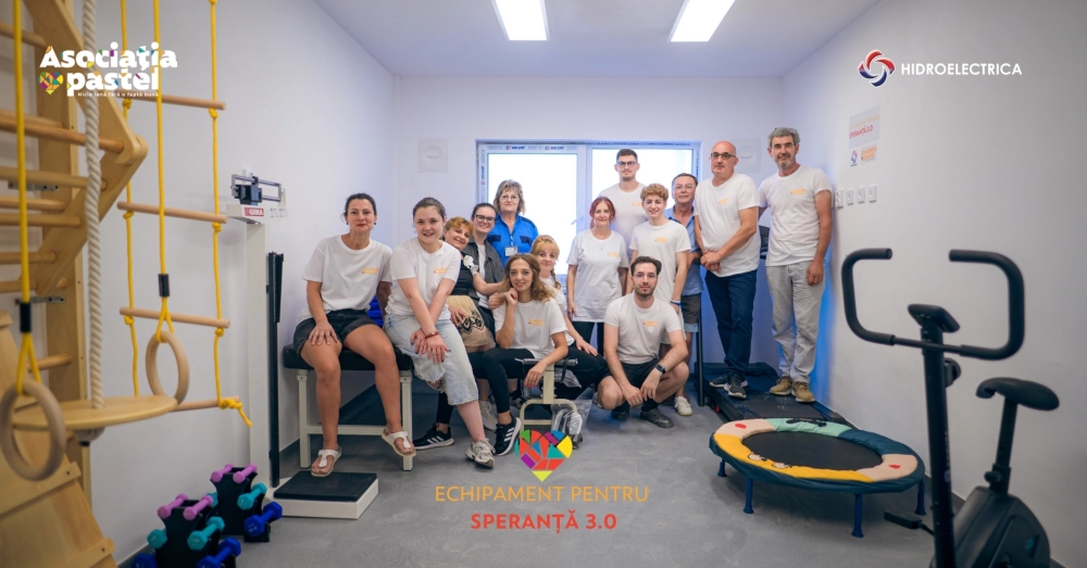 Asociația pastel și Hidroelectrica extind accesul la recuperare gratuită pentru copiii din Mehedinți: șapte săli vor fi dotate cu echipamente moderne